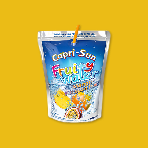 label capri sun fruity water